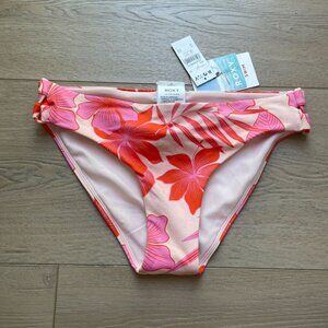 NEW Roxy Womens Small Floral Bikini Bottom Swimsuit